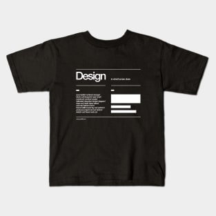 Design Kids T-Shirt